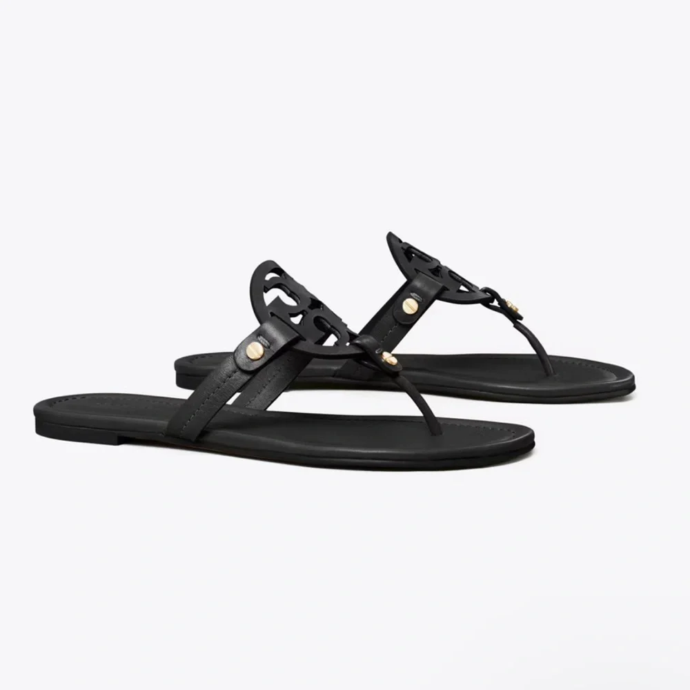 TORY BURCH Miller Sandal Leather Perfect Black